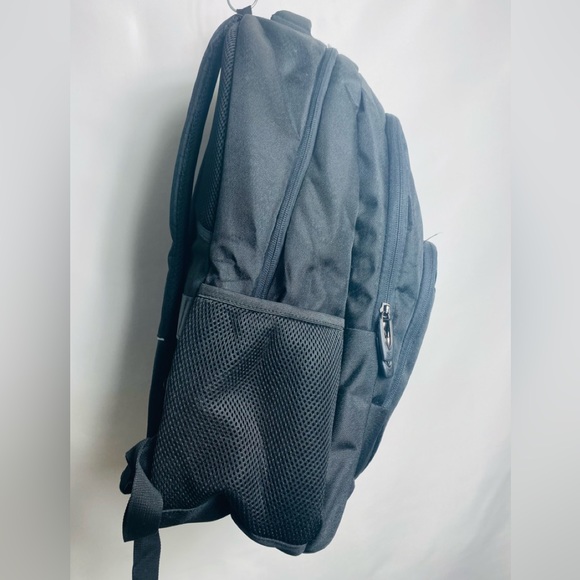 Bruno Cavalli Laptop Bag USB Charging Port Backpack School Book 18" Canvas Black - Picture 2 of 12